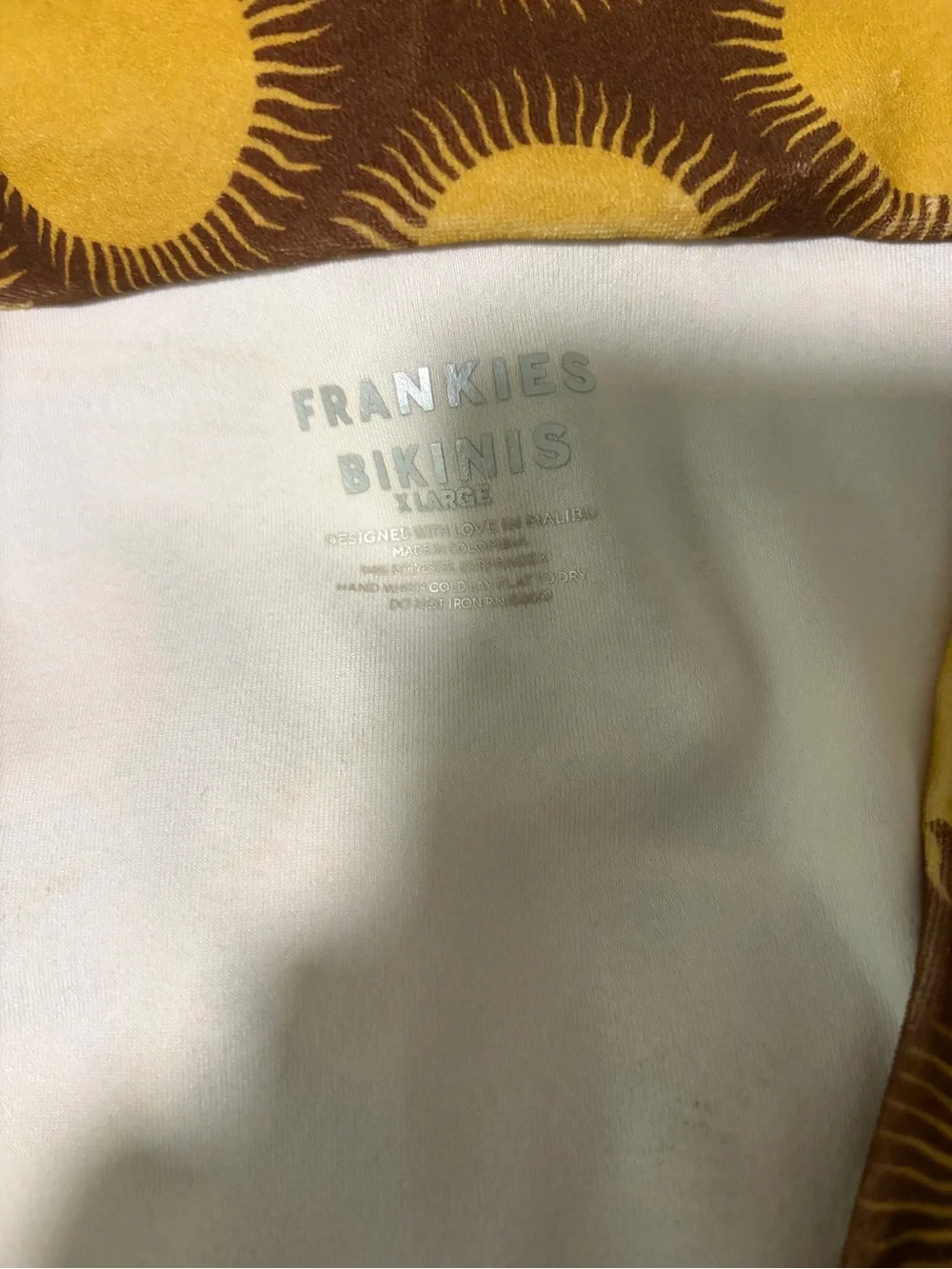 Frankies Bikinis Swimsuit 2XL top,Botton XL, Bolero Size XL